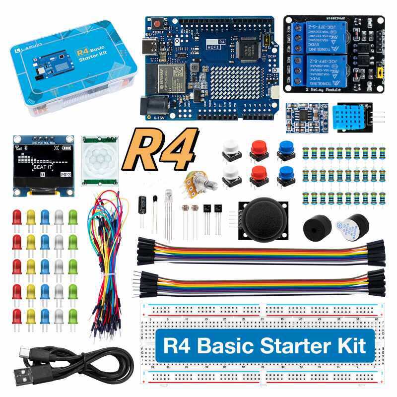 UNO R4 WiFi Compatible Develop - Science Project Kit review and price