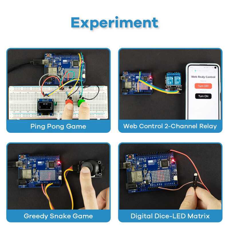 UNO R4 WiFi Compatible Develop - Science Project Kit review and price