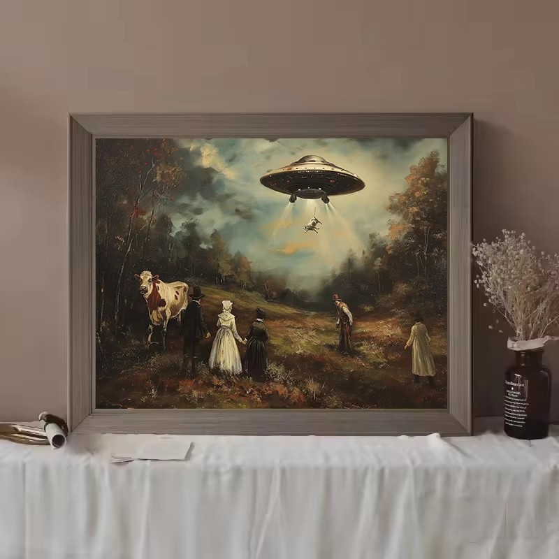 Vintage Surreal Funny Victoria - Star Map Poster review and price